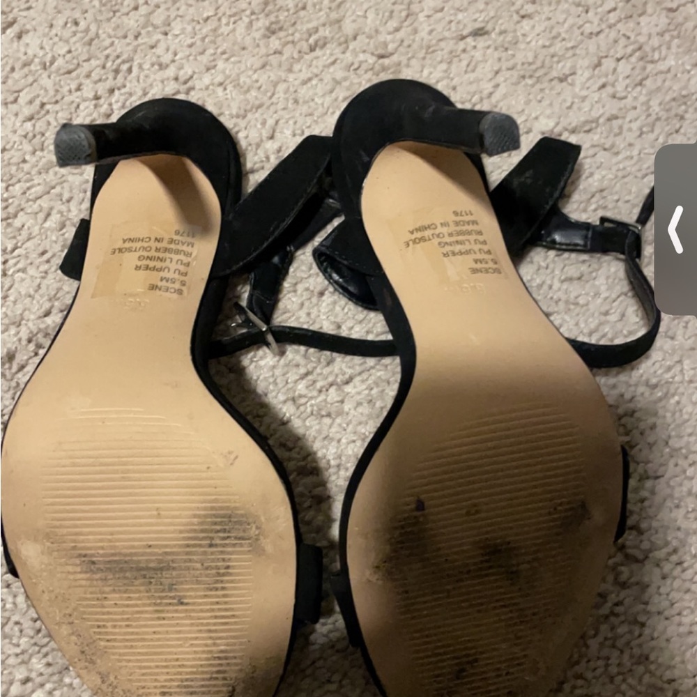 Steve Madden black heels
